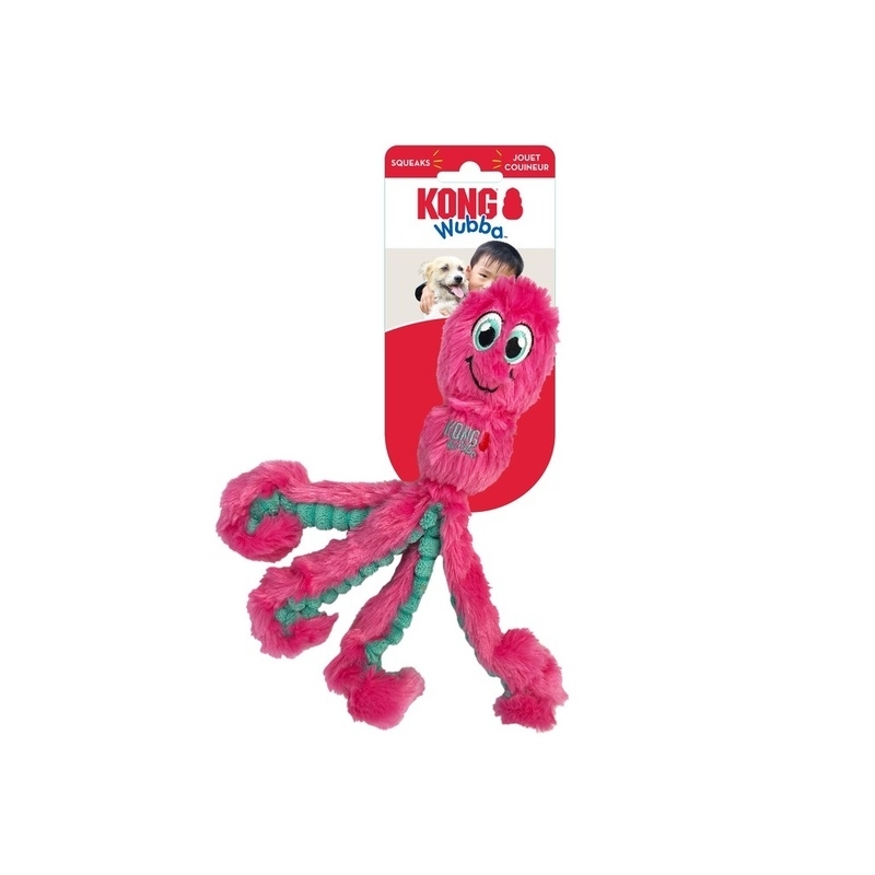 KONG Wubba Octopus koera mänguasi S-M, valik. KONG Wubba Octopus koera mänguasi S-M, valik.