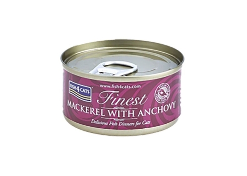 Fish4Cats konserv kassile, makrelli ja anšoovisega, 70 g