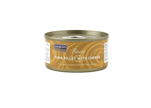 Fish4Cats konserv kassidele tuunikala ja juustuga 70 g