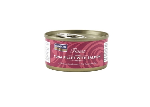 Fish4Cats konserv kassidele tuunikala ja lõhega 70 g
