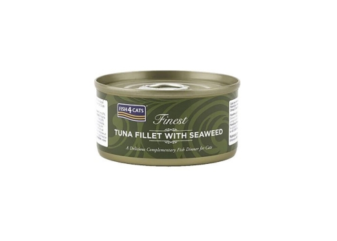 Fish4Cats konserv kassidele tuunikala ja merivetikaga 70 g