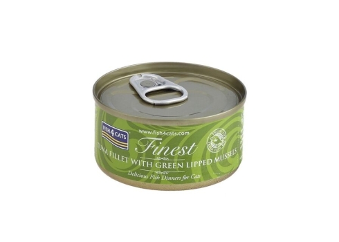 Fish4Cats konserv tuunikala ja rannakarpidega 70 g