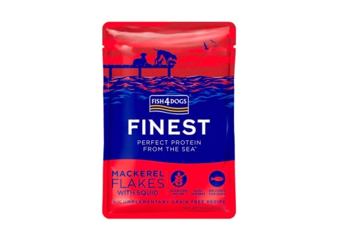 Fish4Dogs einekotike koertele valge kala, maguskartuli ja ubadega 100g