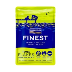 Fish4Dogs Finest Flakes einekotike koertele, tuunikala-anšoovis 100 g