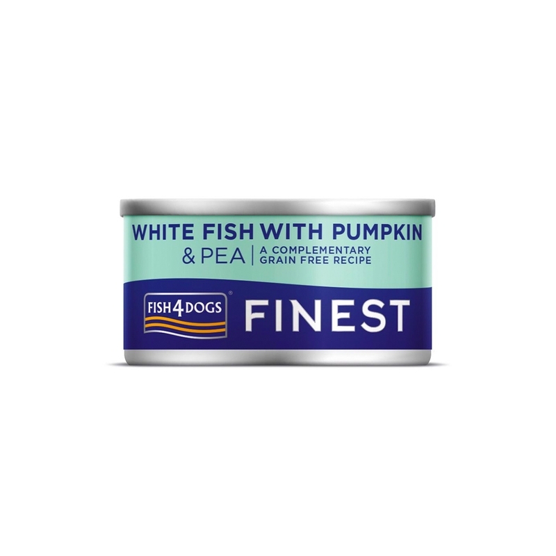 Fish4Dogs konserv koertele makrelli, kõrvitsa ja hernestega 85 g Fish4Dogs konserv koertele makrelli, kõrvitsa ja hernestega 85 g