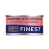 Fish4Dogs konserv koertele makrelli, porgandi ja spinatiga 85 g