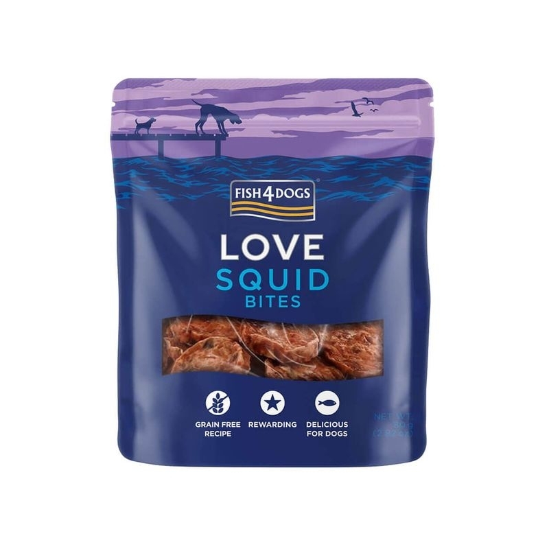 Fish4Dogs maius koertele kalmaariga 80 g Fish4Dogs maius koertele kalmaariga 80 g