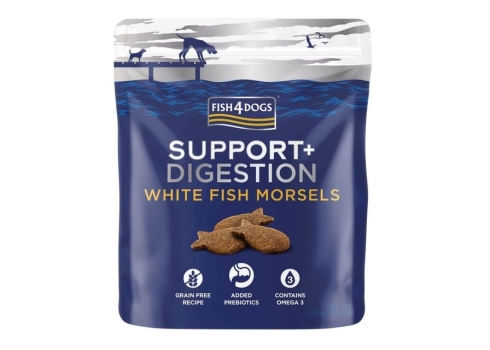 Fish4Dogs maiused koertele valge kalaga, Morsels Digestion 225 g
