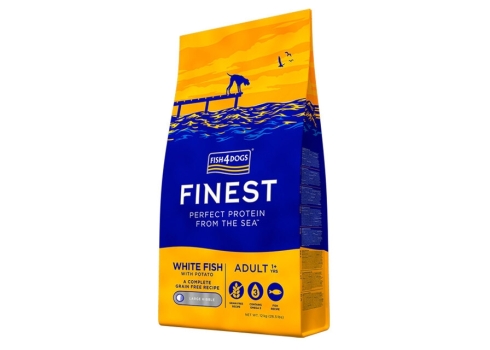 Fish4Dogs Large kuivtoit koertele valge kalaga 1,5 kg