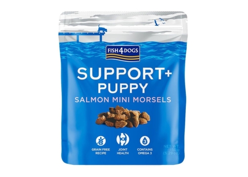 Fish4Dogs Morsels Joint Health, maiused kutsikatele, lõhega 150 g