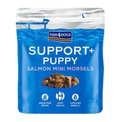 Fish4Dogs Morsels Joint Health, maiused kutsikatele, lõhega 150 g
