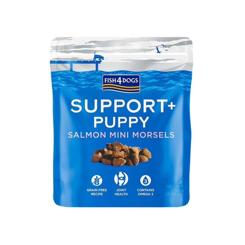 Fish4Dogs Morsels Joint Health, maiused kutsikatele, lõhega 150 g Fish4Dogs Morsels Joint Health, maiused kutsikatele, lõhega 150 g