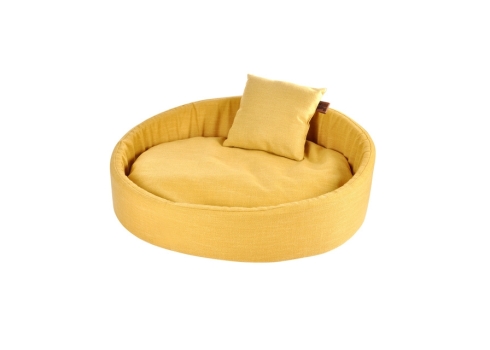 Love Story lemmikloomapesa Cosy 80 x 60 x 28 cm, kollane