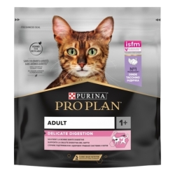 Purina PRO PLAN kassitoit Delicate digestion kalkuniga, 0,4kg
