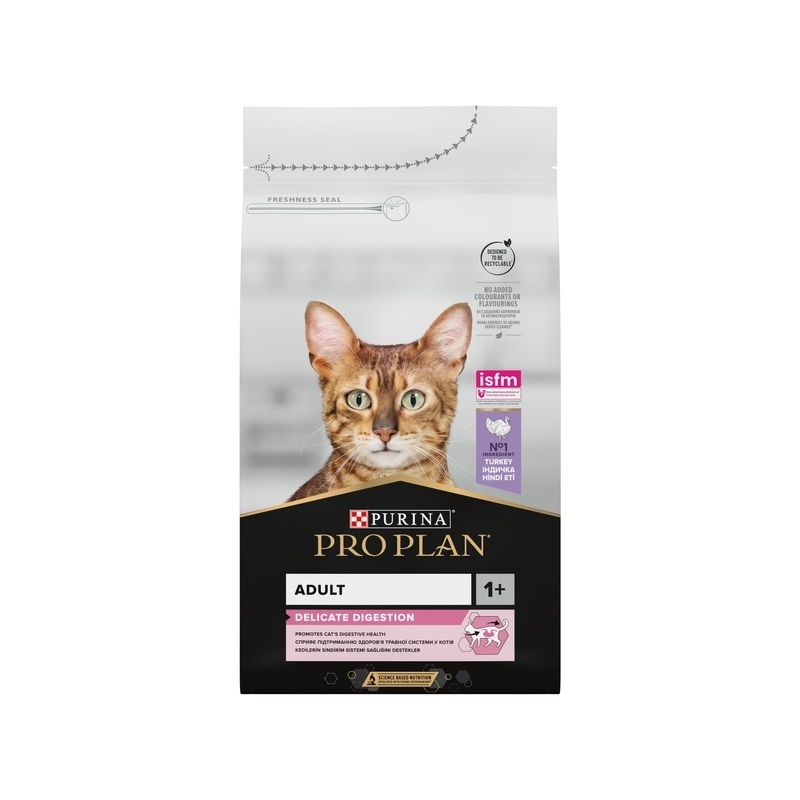 Purina PRO PLAN kassitoit Delicate digestion kalkun, 1,5 kg Purina PRO PLAN kassitoit Delicate digestion kalkun, 1,5 kg