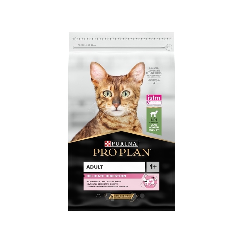 Purina Pro Plan kassitoit Delicate lambaga, 10 kg Purina Pro Plan kassitoit Delicate lambaga, 10 kg