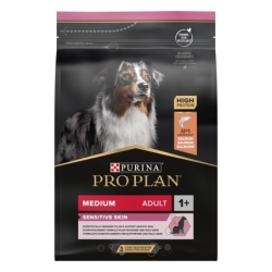 Purina PRO PLAN Medium Adult Sensitive Skin with OPTIDERMA, 3 kg