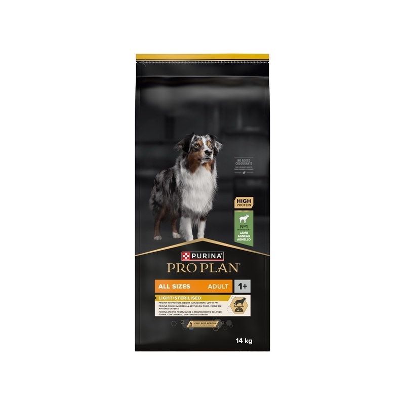 Purina PRO PLAN All sizes Adult Light with OPTIWEIGHT 14kg Purina PRO PLAN All sizes Adult Light with OPTIWEIGHT 14kg