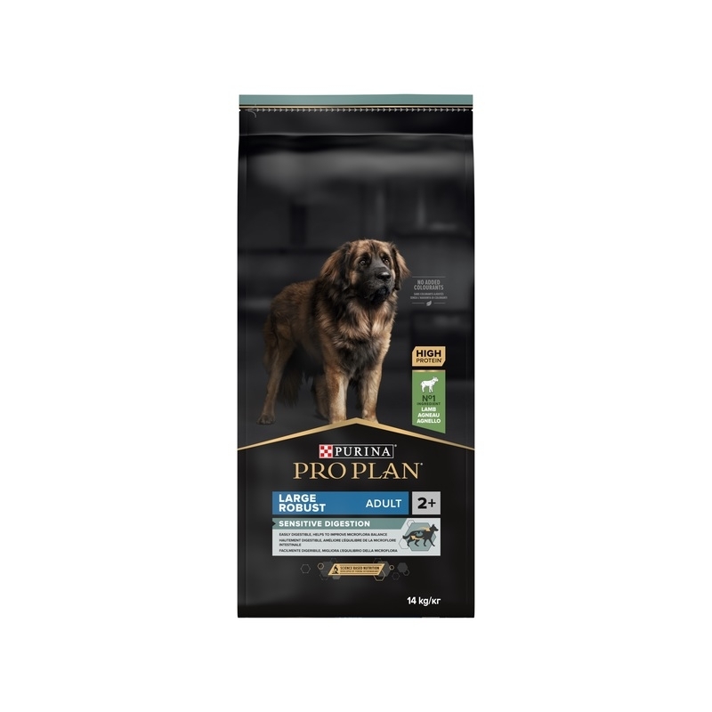 Purina PRO PLAN Large Robust Adult Sensitive digest lambaga, 14kg Purina PRO PLAN Large Robust Adult Sensitive digest lambaga, 14kg