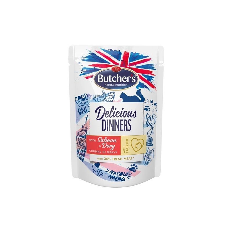 Butchers Delic. Dinner kassi einekotike lõhe 100 g