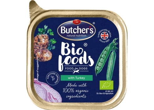 Butcher's koera konserv Bio kalkuniga 150g
