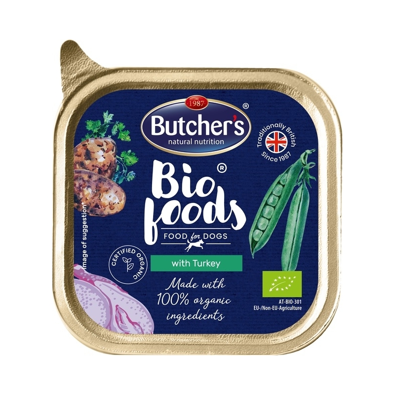 Butcher's koera konserv Bio kalkuniga 150g
