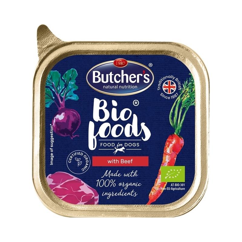 Butcher's koera konserv Bio veiselihaga 150g Butcher's koera konserv Bio veiselihaga 150g