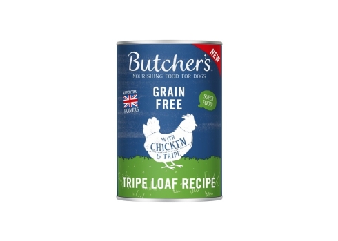 Butcher's pasteet koerale Original tripe-kana 400g
