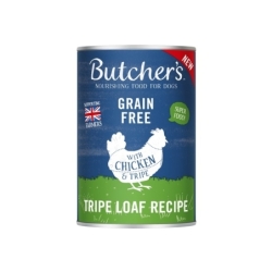 Butcher's pasteet koerale Original tripe-kana 400g
