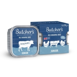 Butcher's Juunior Originaal pasteet koertele kana-kalkun-veis 150gx4