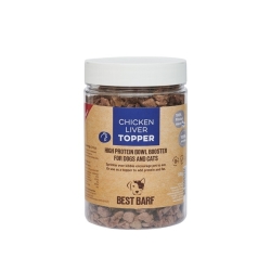 Best Barf külmkuivatatud maius, kana maksa topper 100 g