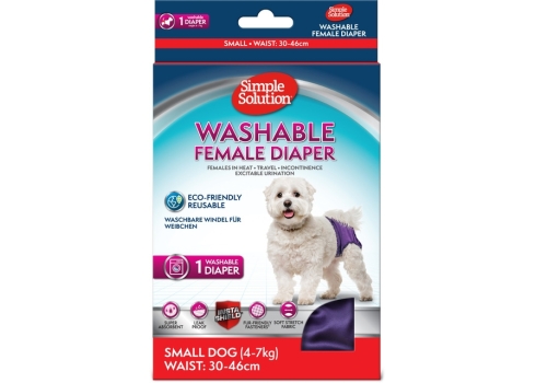 Simple Solution pestav mähe emasele koerale, S suurus, 1 tk