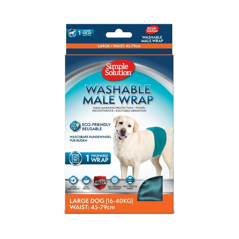 Simple Solution pestav mähe isasele koerale L suurus, 1 tk