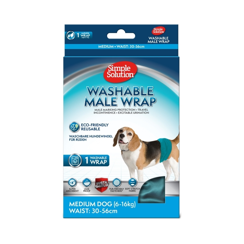 Simple Solution pestav mähe isasele koerale M suurus, 1 tk