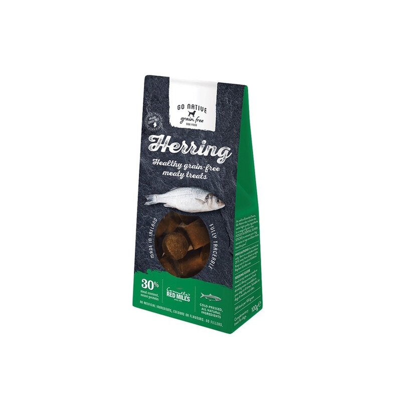 Go Native maius koertele, heeringaga, 100g Go Native maius koertele, heeringaga, 100g