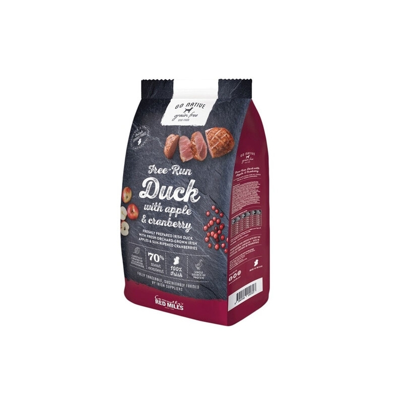 Go Native kuivtoit koertele pardi, õuna ja jõhvikatega, 800 g