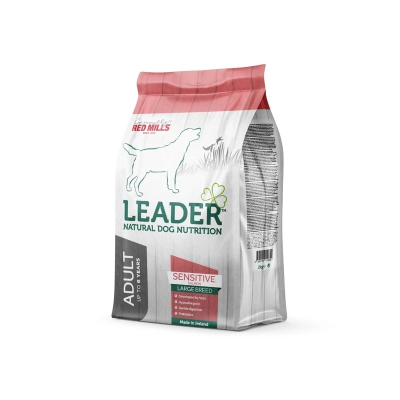 Leader Sensitive kuivtoit suurt tõugu koertele lõhega, 12 kg Leader Sensitive kuivtoit suurt tõugu koertele lõhega, 12 kg