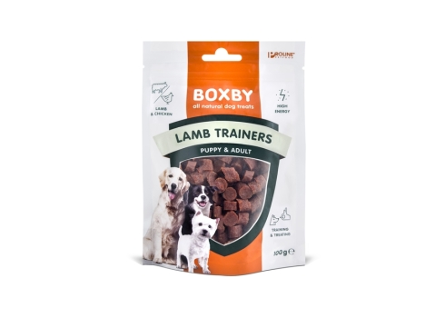 Boxby treeningmaius koerale lammas 100 g