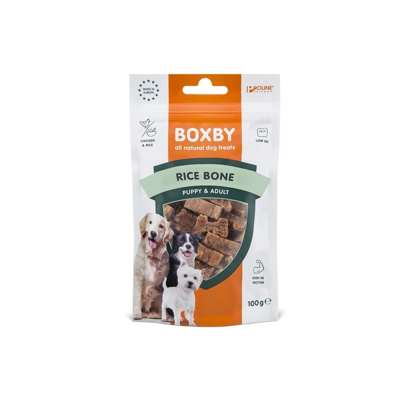 Boxby maius koerale riisikont 100 g Boxby maius koerale riisikont 100 g