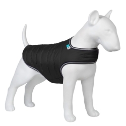 Collar Airyvest koeravest M, must