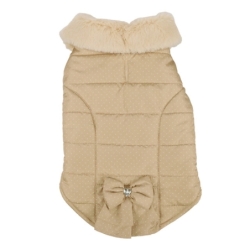 Flamingo koera jope Guzzi 25 cm, beež