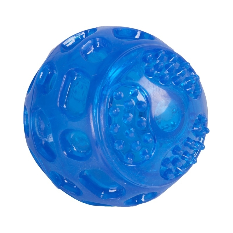Flamingo koera mänguasi Bordy pall + led, 7,5 cm