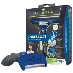 Furminator aluskarva kamm lühikarvalisele koerale, L