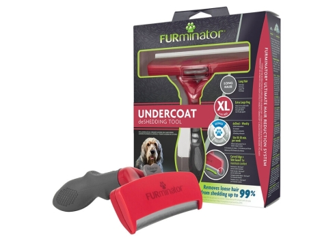 Furminator aluskarva kamm, XL, pikakarvalisele koerale