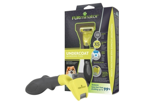 Furminator aluskarva kamm, XS, pikakarvalisele koerale