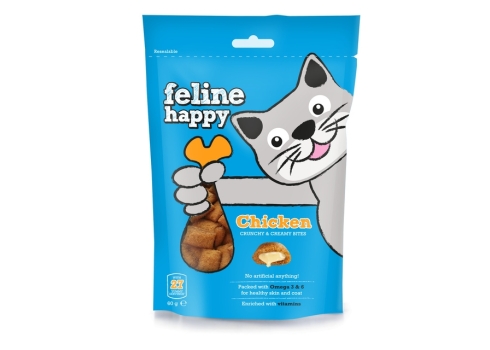 VETIQ Feline maiused kassidele, kanamaitselised 60 g