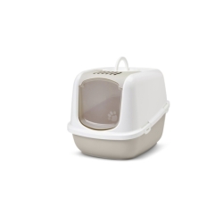Savic Nestor Jumbo kassi liivakast 66,5 x 48,5 x 46,5 cm, valge-pruun