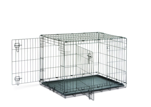 Savic Dog Cottage metallist puur koerale 76 x 49 x 55 cm, must