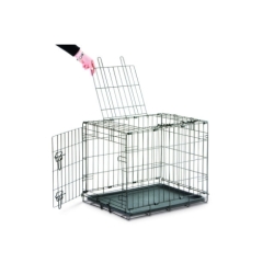 Savic Dog Cottage metallist puur koerale 61 x 44 x 50 cm, must