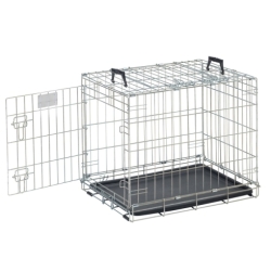 Savic Dog Residence tsingitud metallpuur koertele M 78x53,5x60,5cm